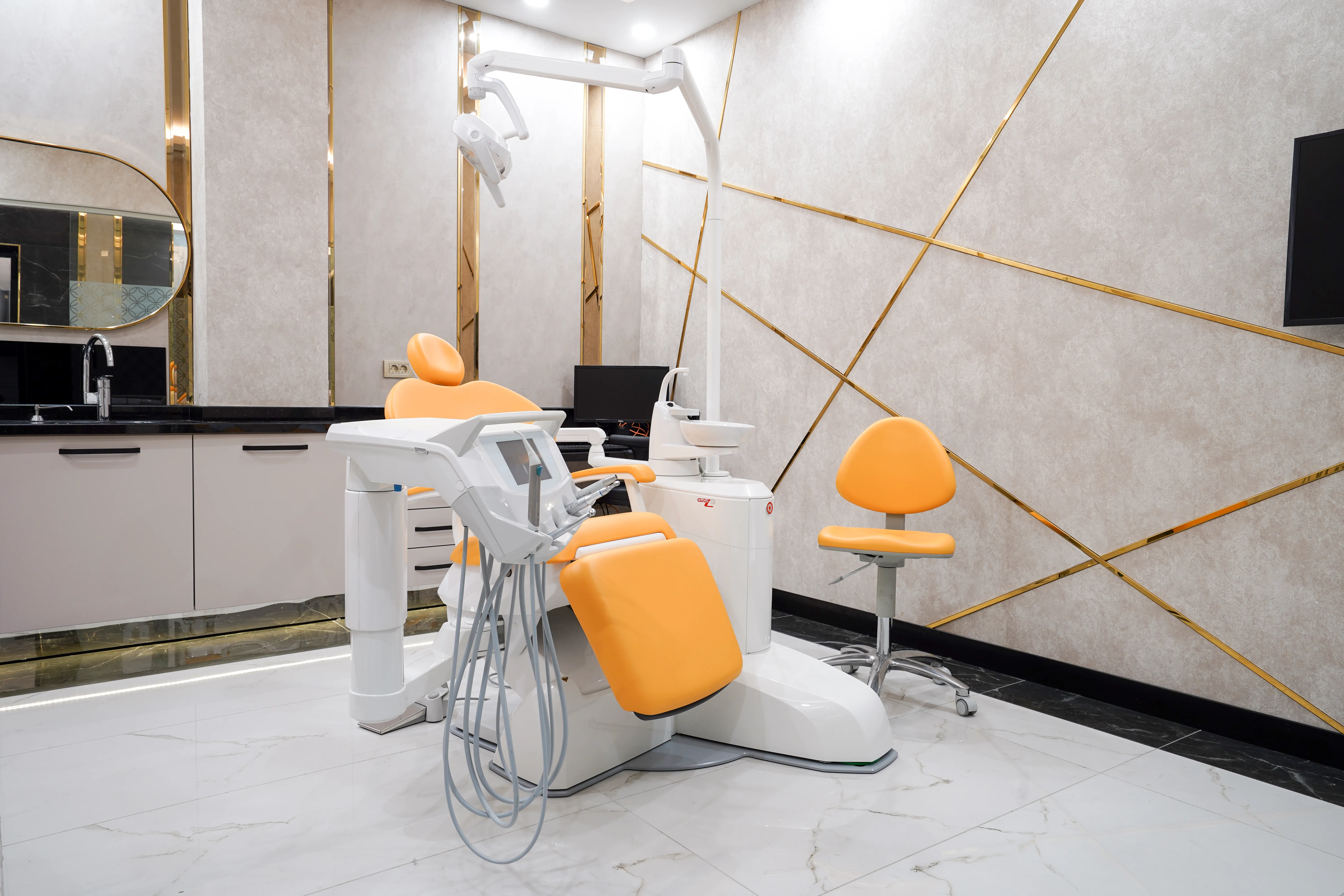 Modern dental clinic interior